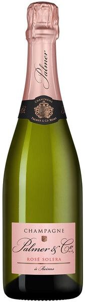 Шампанське Palmer & Co Champagne Brut Rose Solera сухе рожеве 12% 0.75 л